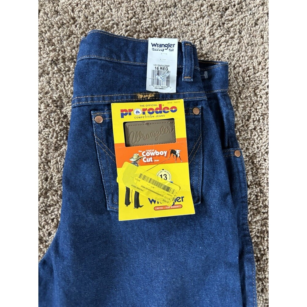 Wranglers Boys Size 16 Cowboy Cut Nwt 1013mw2BP